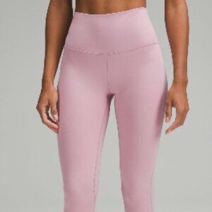 Lululemon Align High Rise 28” - size 8, Rose Blush